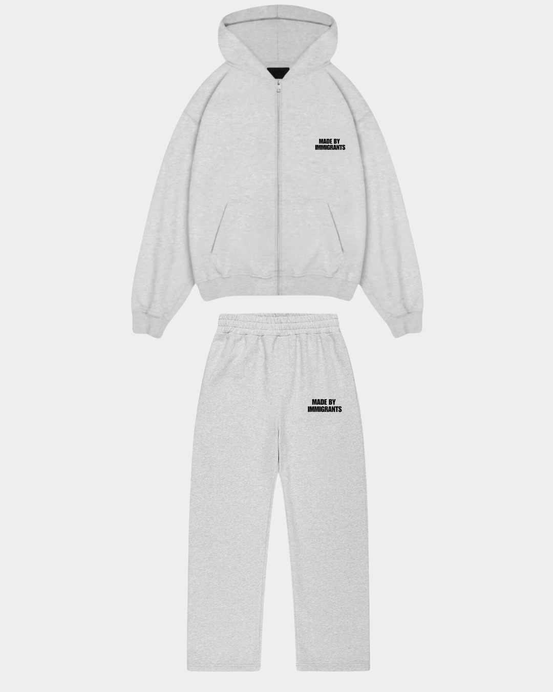 Made By Immigrants Tracksuit Grey