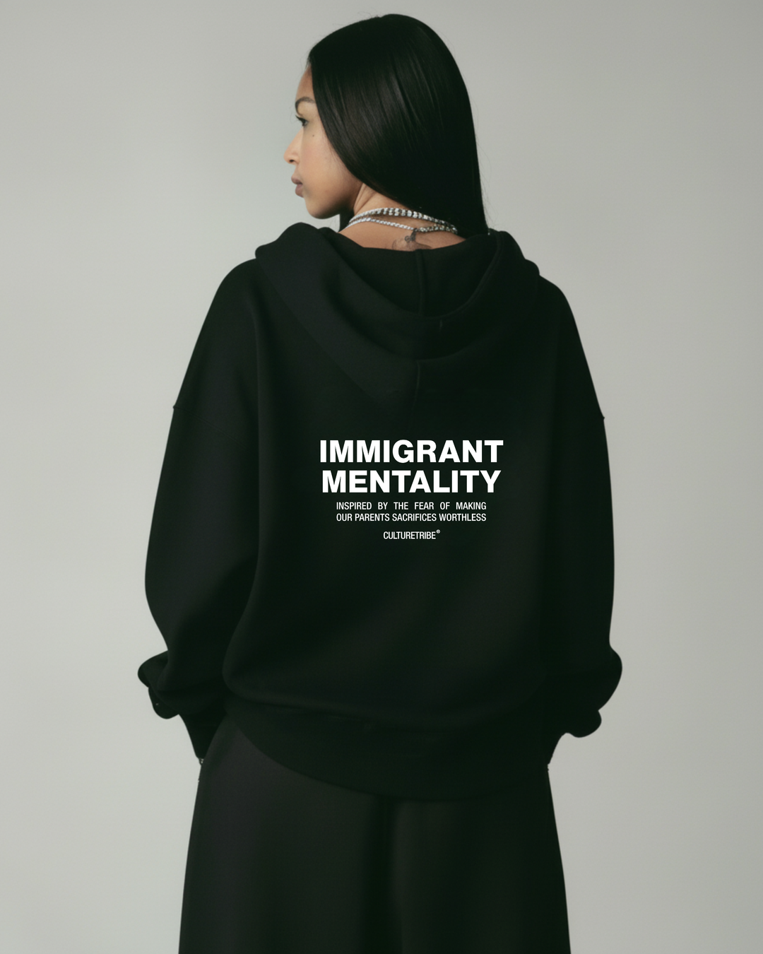Immigrant Mentality Oversized Hoodie