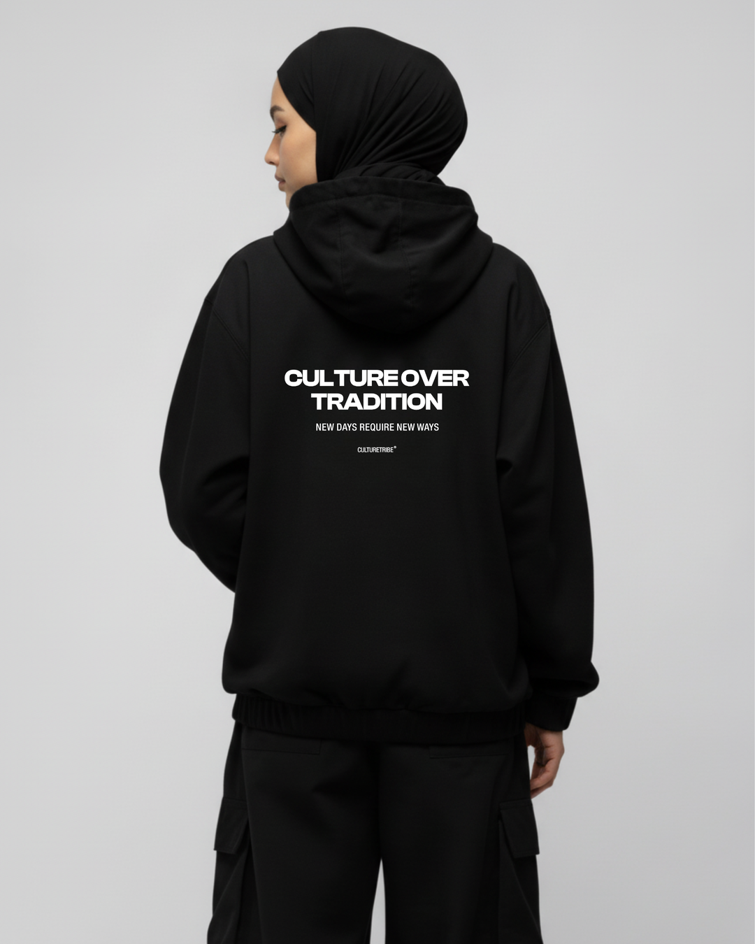 Culture Over Tradition Oversized Hoodie