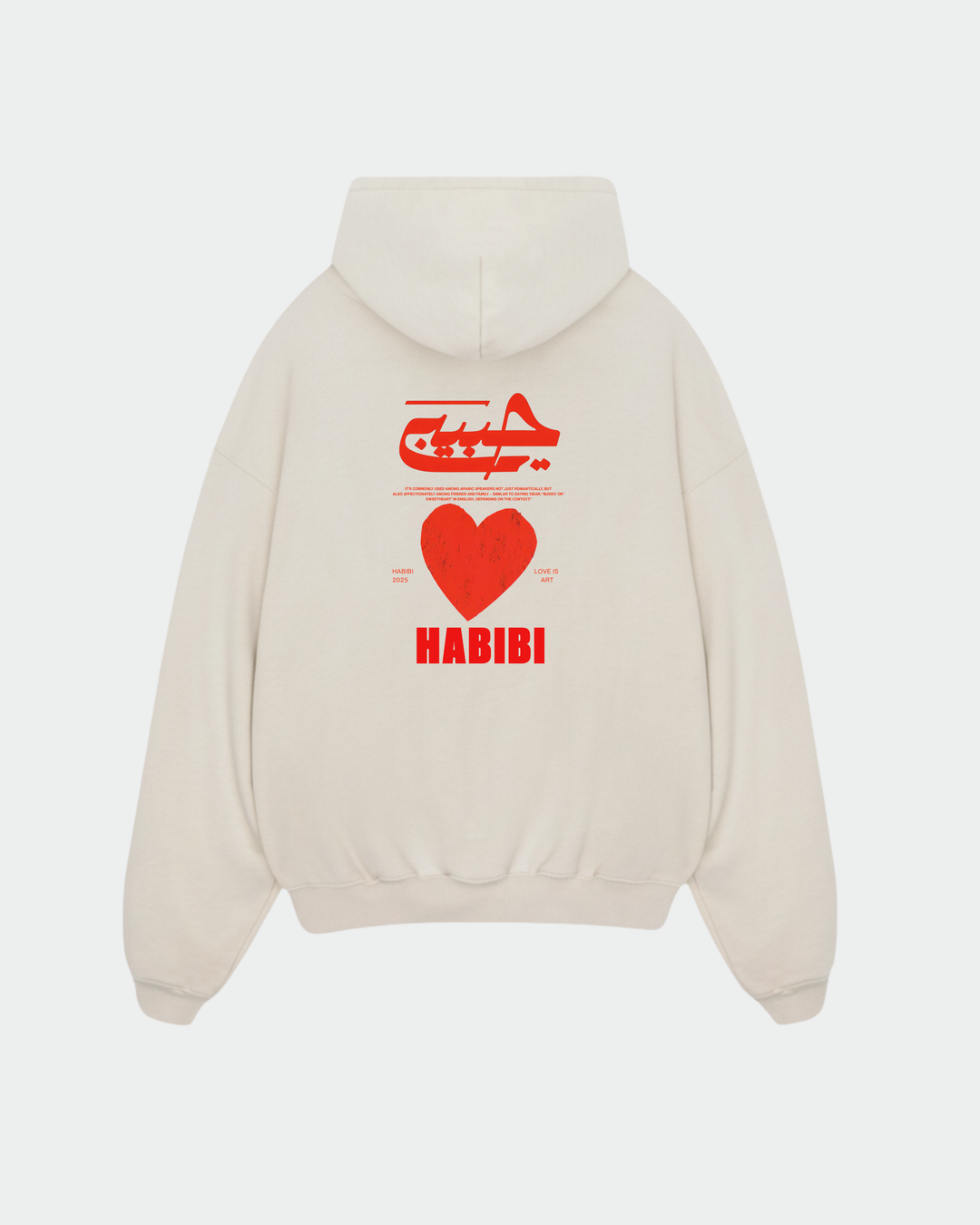 Habibi Heart Oversize Hoodie